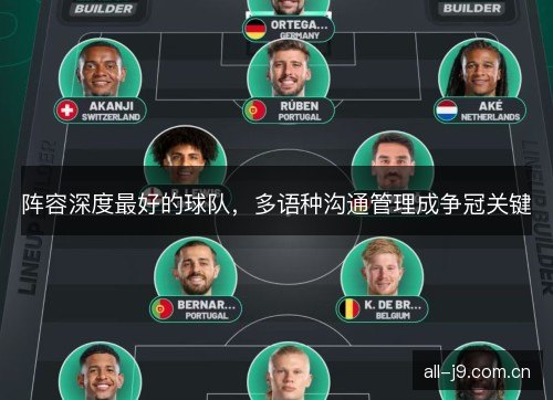 阵容深度最好的球队，多语种沟通管理成争冠关键